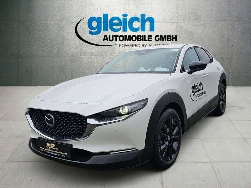 Satinweiß Gebraucht 2024 Mazda CX-30 Homura-Line SUV | 25.900 € (Fairer Preis) - Bild 1/4