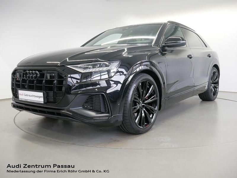 Mythosschwarz metallic Gebraucht 2022 Audi SQ8 Ambiente SUV | 77.900 € (Superpreis) - Bild 1/4