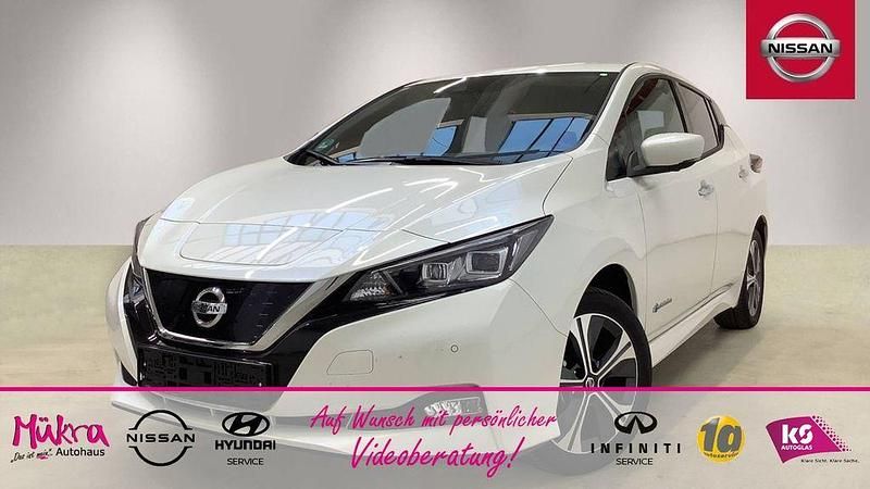 Weiß Gebraucht 2020 Nissan Leaf Tekna Kleinwagen | 15.960 € (Guter Preis) - Bild 1/4