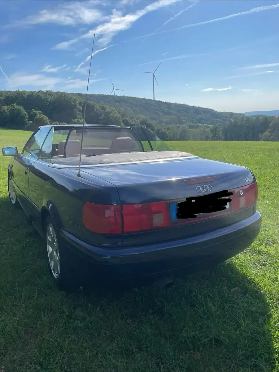 Gebraucht Audi Cabriolet 125 PS (91 kW) 1998 Blau Cabrio