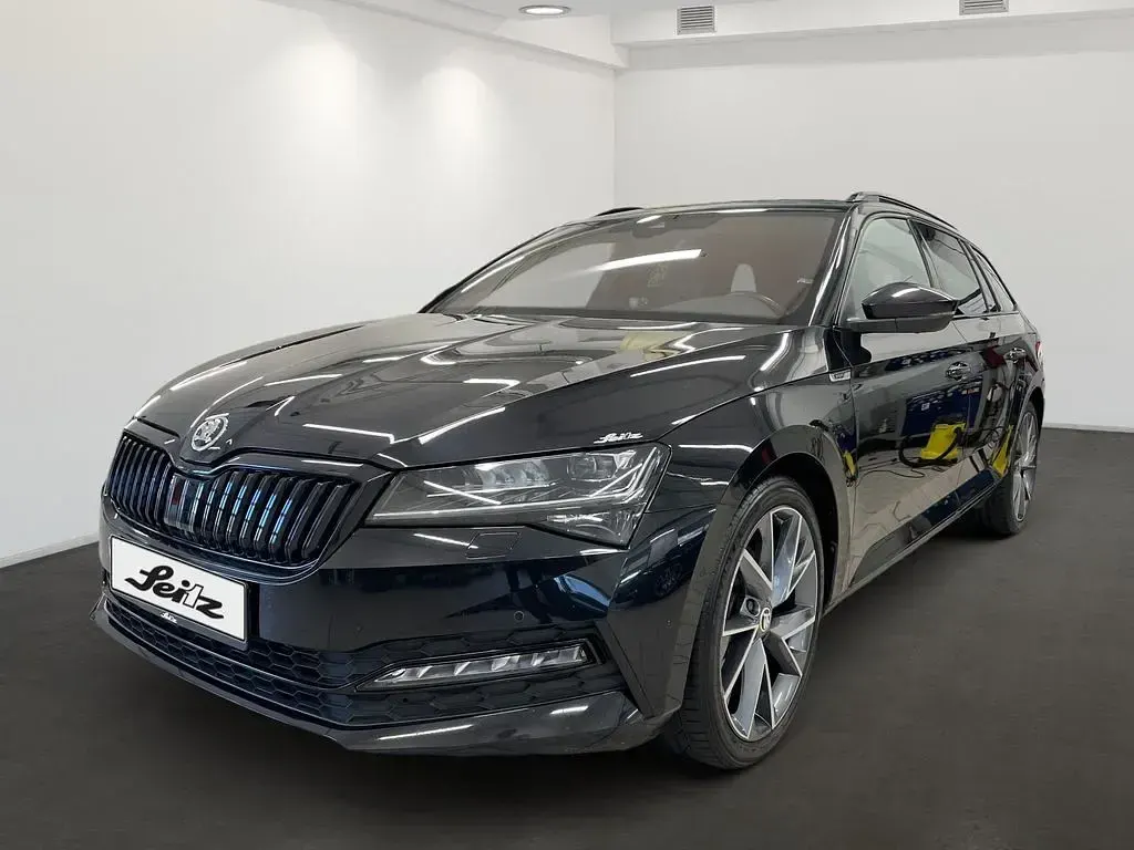 Gebraucht Skoda Superb SportLine 150 PS (110 kW) 2022 Schwarz Kombi