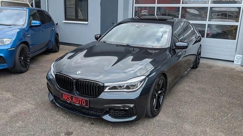 Grau Gebraucht 2016 BMW 750L M Sport Limousine | 20.988 € (Superpreis) - Bild 1/4
