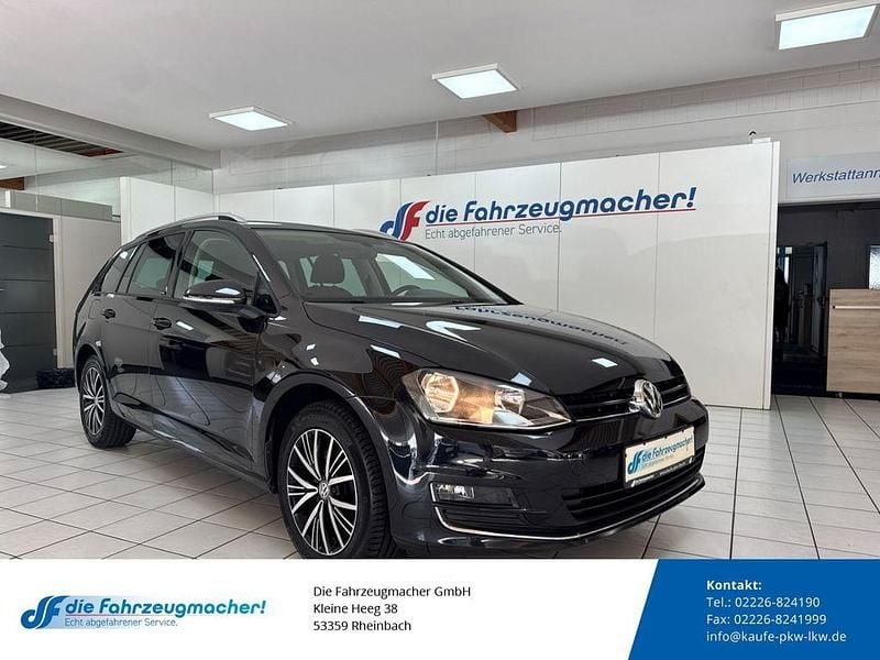 Gebraucht VW Golf VII Allstar 150 PS (110 kW) 2016 Schwarz Kombi