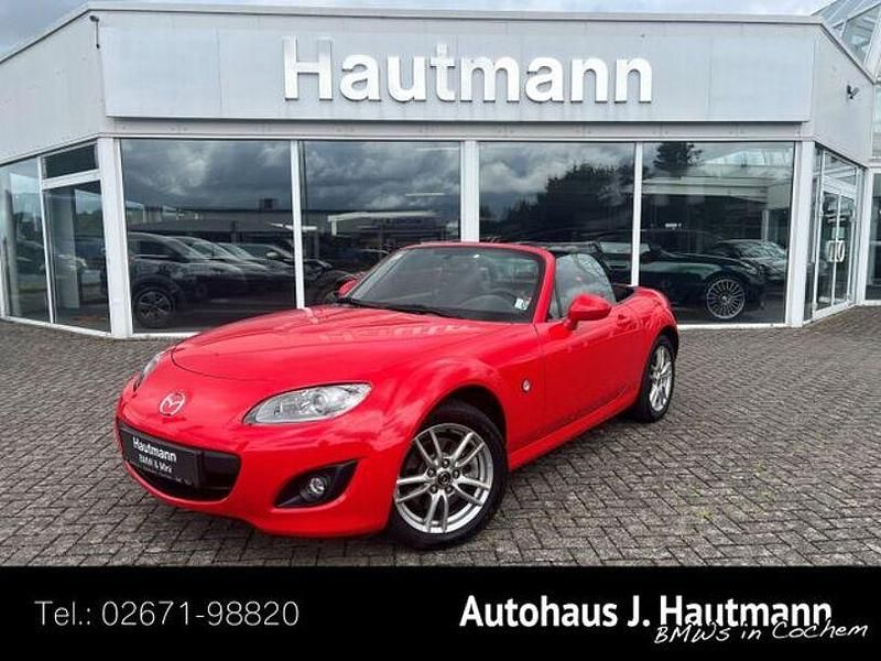 Rot Gebraucht 2011 Mazda MX5 Center-Line Cabrio | 14.950 € (Teuer) - Bild 1/4