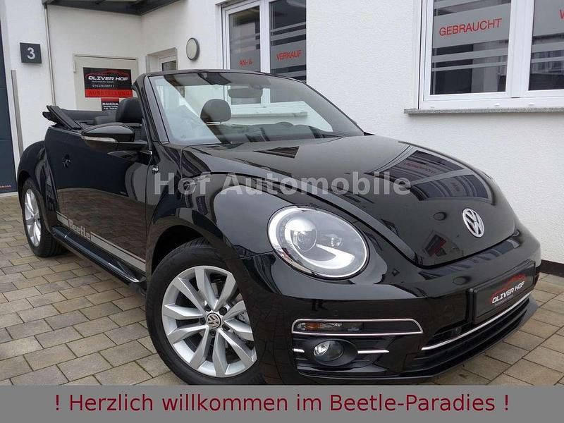 Schwarz Gebraucht 2017 VW Beetle Sound Cabrio | 23.980 € (Teuer) - Bild 1/3