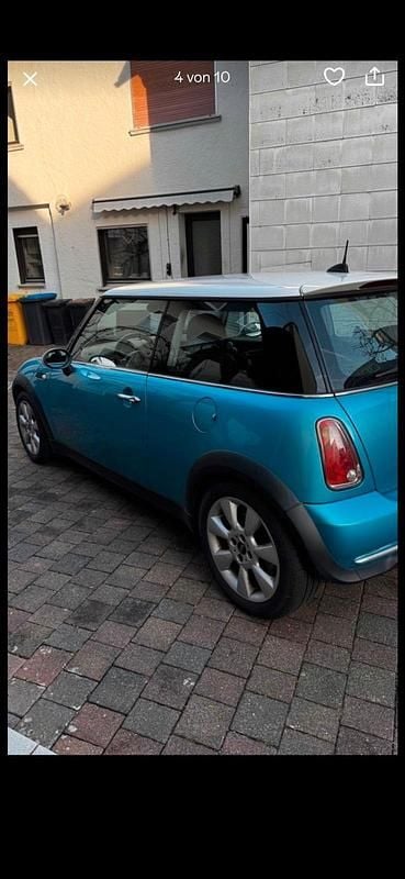 Used Mini Cooper 116 HP (85 kW) 2006 Blue Hatchback