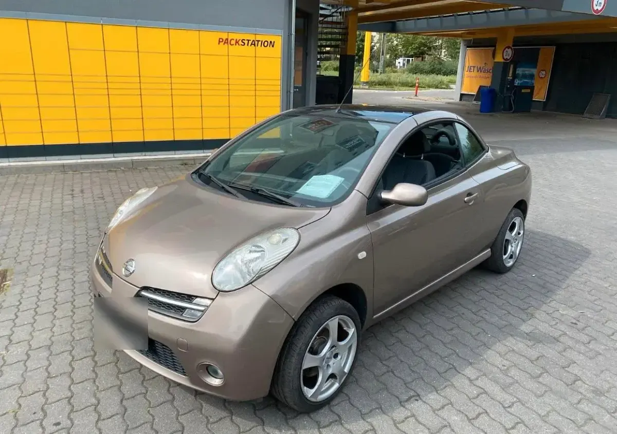 Gebraucht Nissan Micra C+C 88 PS (64 kW) 2006 Braun Cabrio