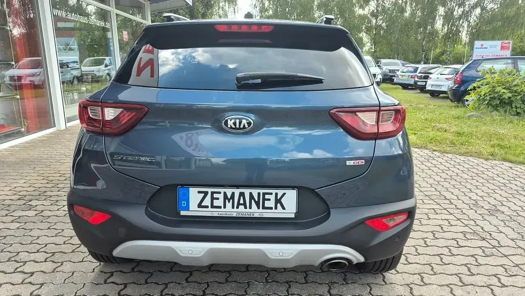 Gebraucht Kia Stonic Spirit 120 PS (88 kW) 2018 Blau SUV