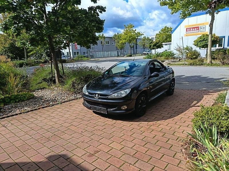 Schwarz Gebraucht 2006 Peugeot 206 CC Cabrio | 600 € (Superpreis) - Bild 1/4