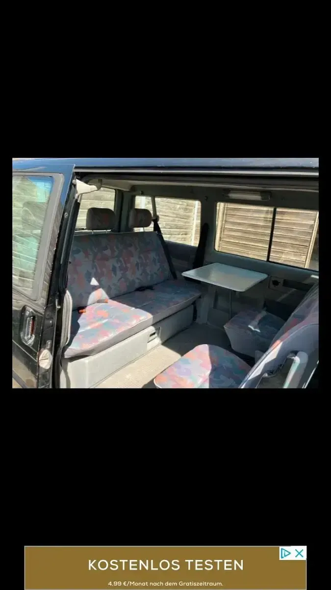 Usado VW T4 78 HP (57 kW) 1996 Preto Van