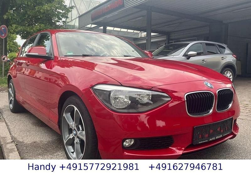 Gebraucht BMW 116 Comfort Edition 116 PS (85 kW) 2012 Karmesinrot Kleinwagen