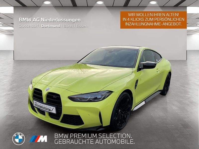 Gelb Gebraucht 2022 BMW M4 Competition Edition Coupé | 69.999 € (Superpreis) - Bild 1/4