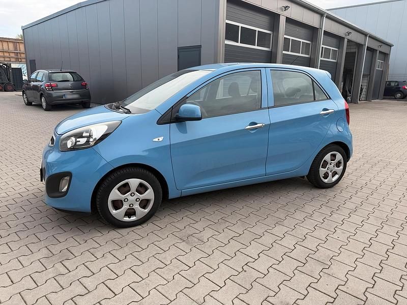 Gebraucht Kia Picanto 69 PS (50 kW) 2011 Blau Kleinwagen