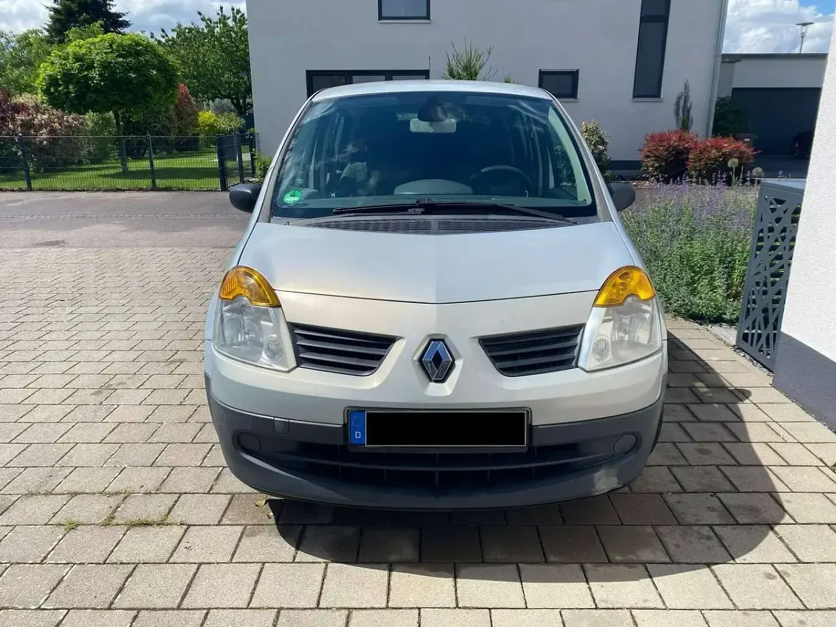 Gebraucht Renault Modus Authentique 75 PS (55 kW) 2006 Grau Van / Kleinbus
