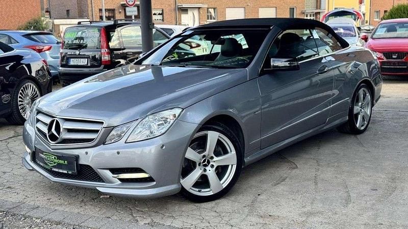 Palladiumsilber Gebraucht 2012 Mercedes E220 AMG Cabrio | 14.990 € (Guter Preis) - Bild 1/4