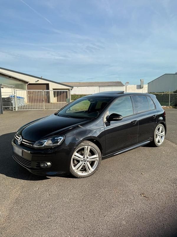 Gebraucht VW Golf VI R-line 160 PS (117 kW) 2011 Schwarz Kleinwagen