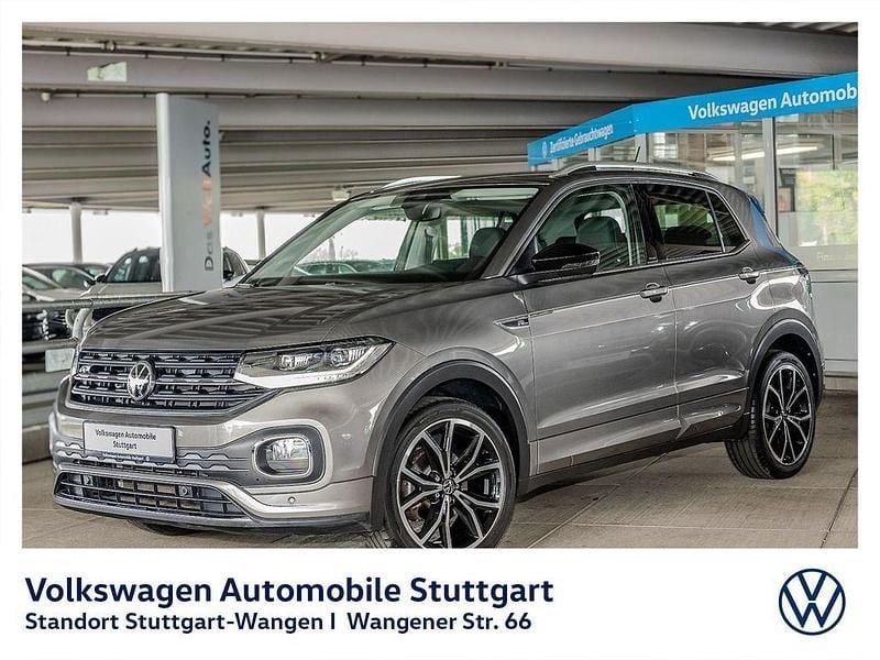 Grau Gebraucht 2021 VW T-Cross R-line SUV | 22.430 € (Fairer Preis) - Bild 1/4