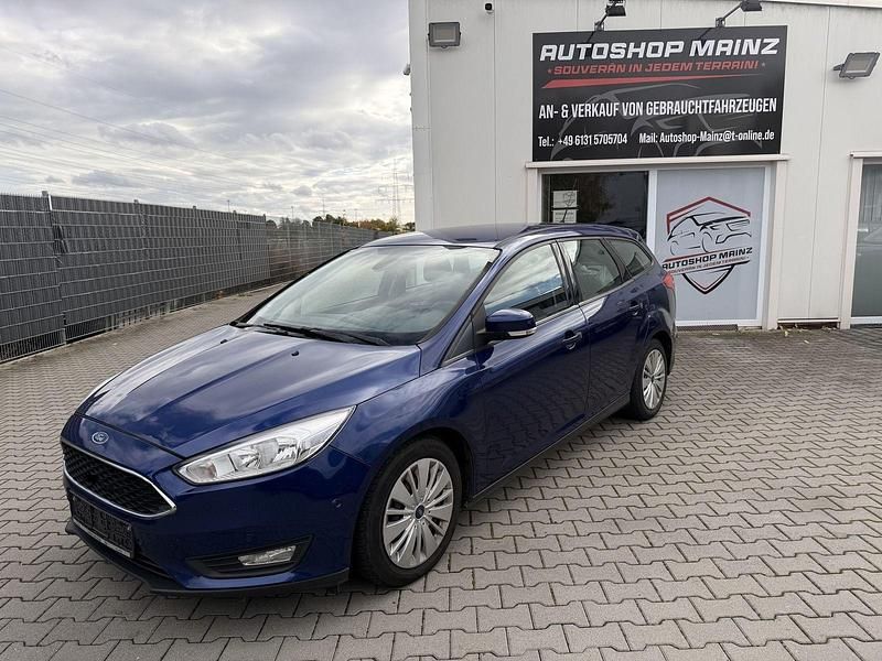 Blau Gebraucht 2015 Ford Focus Business Edition Kombi | 3.999 € (Fairer Preis) - Bild 1/4