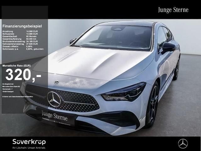 Weiß Gebraucht 2023 Mercedes CLA250 Shooting Brake Premium Kombi | 41.725 € (Teuer) - Bild 1/4