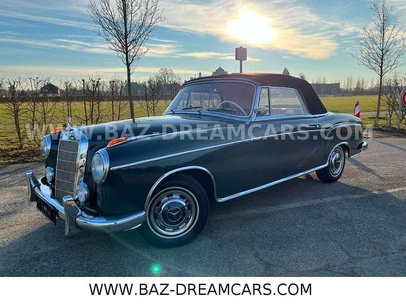 Graphitgrau 190 Gebraucht 1960 Mercedes 220 SE Cabrio | 229.000 € - Bild 1/4
