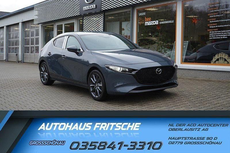 Grau Neu 2025 Mazda 3 Exclusive-Line Limousine | 30.390 € (Etwas zu teuer) - Bild 1/4