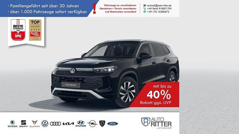 Neu VW Tayron S 150 PS (110 kW) 2025 Grenadillschwarz meta.../schwa SUV