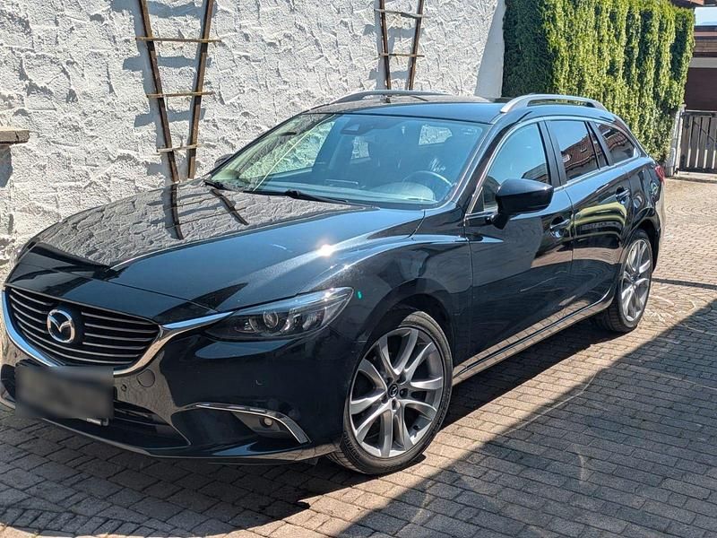Schwarz Gebraucht 2017 Mazda 6 Nakama Kombi | 11.499 € (Fairer Preis) - Bild 1/4
