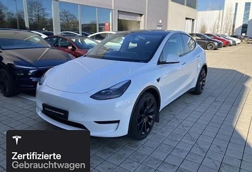 Gebraucht Tesla Model Y 273 kW (372 PS) 2023 Weiß SUV