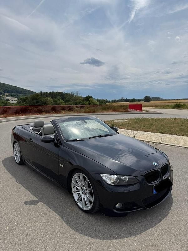 Schwarz Gebraucht 2008 BMW 335 Cabriolet M Performance Cabrio | 17.400 € (Guter Preis) - Bild 1/4