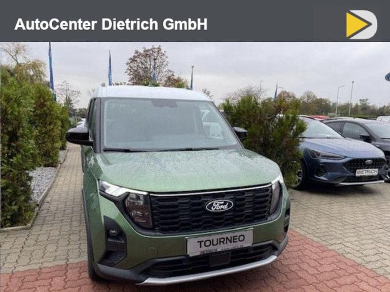 Neu Ford Tourneo Courier Active 125 PS (91 kW) 2025 Busting green Van / Kleinbus