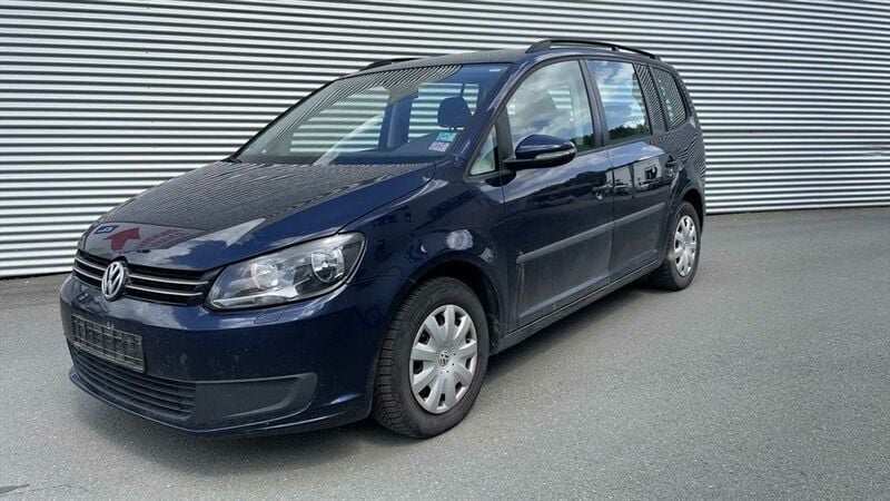 Blau Gebraucht 2014 VW Touran Van / Kleinbus | 5.470 € (Superpreis) - Bild 1/4