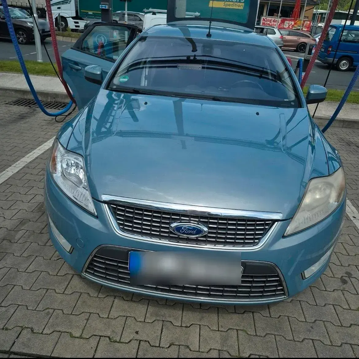 Gebraucht Ford Mondeo 120 PS (88 kW) 2009 Blau Limousine