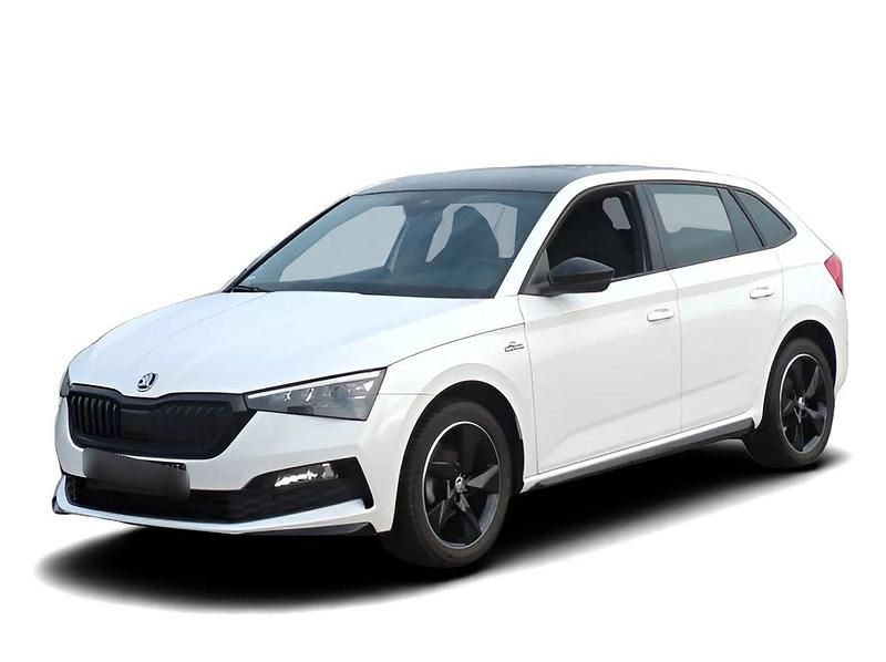 Weiss Gebraucht 2020 Skoda Scala Monte Carlo Kleinwagen | 15.249 € (Fairer Preis) - Bild 1/4