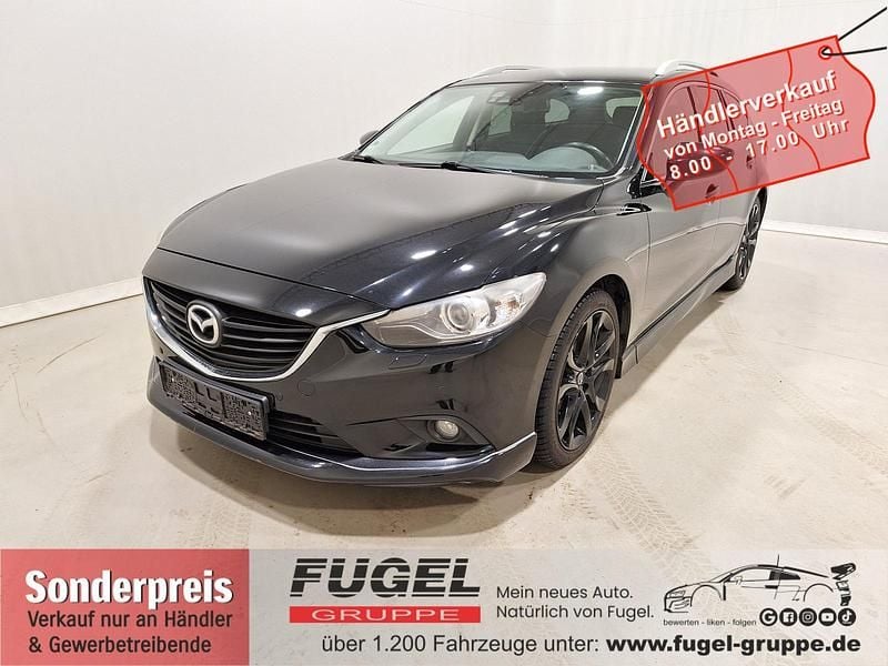 Gebraucht Mazda 6 Sports-Line 175 PS (128 kW) 2014 Onyxschwarz metallic Limousine