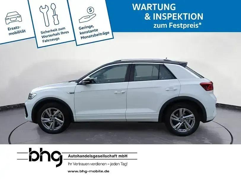 Gebraucht VW T-Roc R-line 190 PS (139 kW) 2022 Weiß SUV