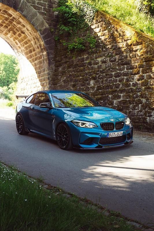 Blau Gebraucht 2017 BMW M2 Competition Edition Coupé | 46.300 € (Superpreis) - Bild 1/4
