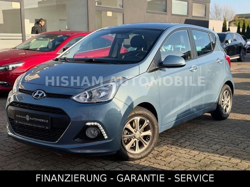 Aqua sparkling Gebraucht 2015 Hyundai i10 Edition Kleinwagen | 6.290 € (Guter Preis) - Bild 1/3