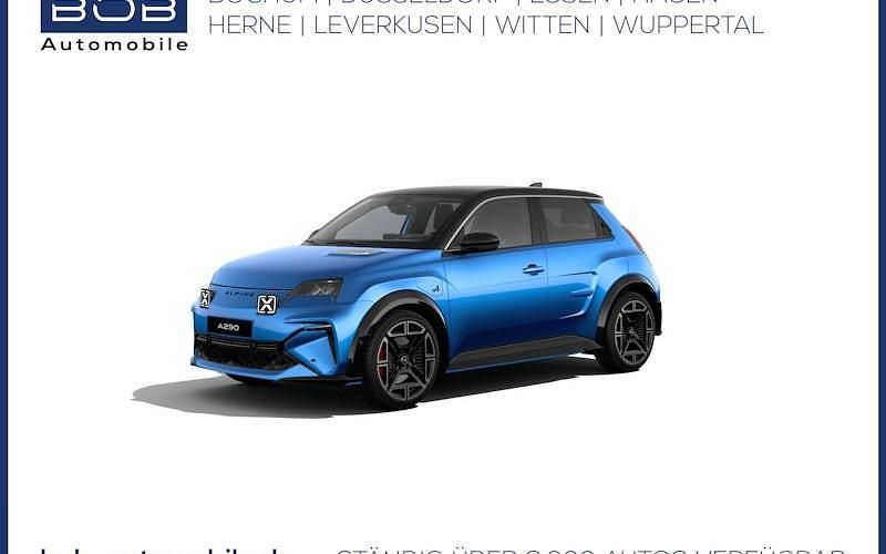Neu Alpine A290 160 kW (218 PS) 2026 Blau Kleinwagen