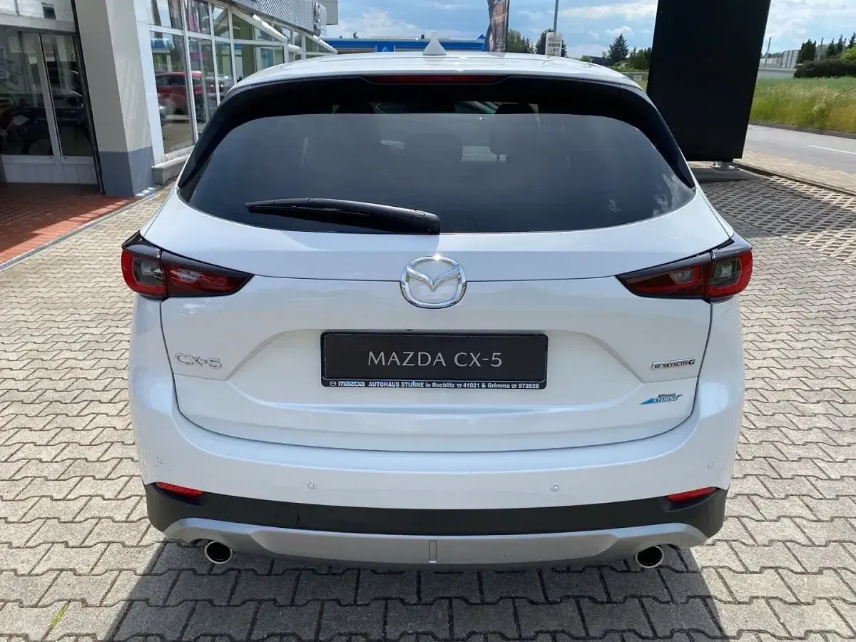 Gebraucht Mazda CX-5 Newground 165 PS (121 kW) 2023 Rhodium white SUV