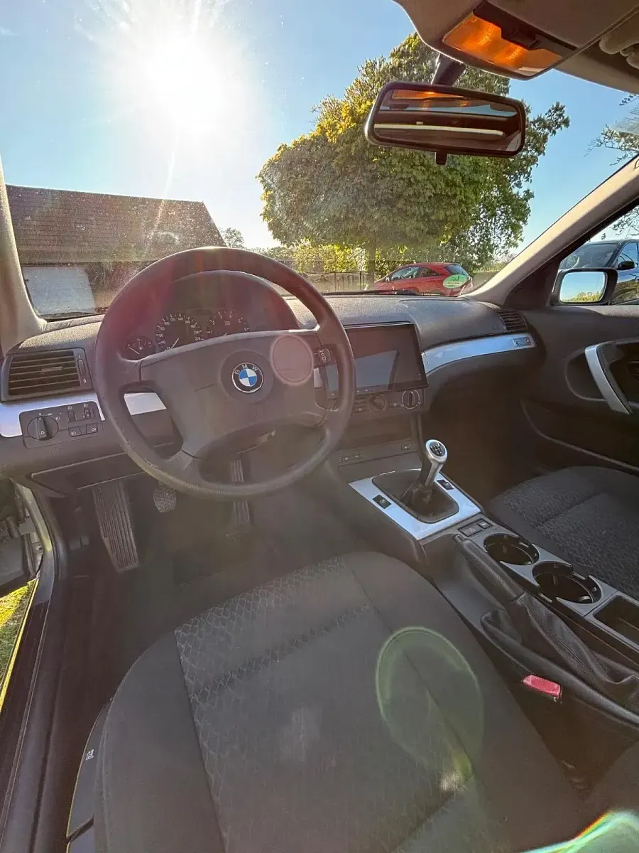 Gebraucht BMW 316 Compact Basis 116 PS (85 kW) 2003 Silber Kleinwagen