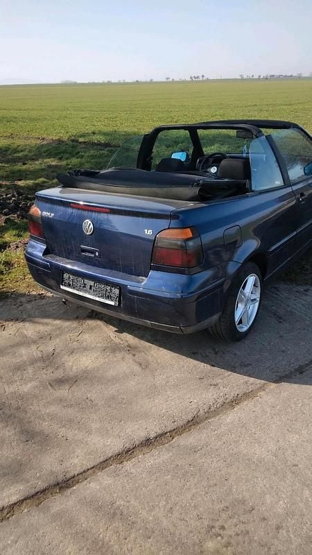 Gebraucht VW Golf Cabriolet 101 PS (74 kW) 1999 Blau Cabrio