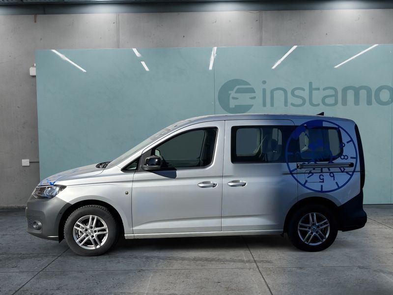 Gebraucht VW Caddy 102 PS (75 kW) 2023 Silber Van / Kleinbus