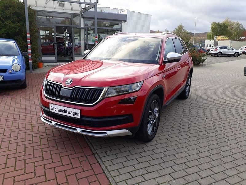 Gebraucht Skoda Kodiaq Scout 4x4 190 PS (139 kW) 2018 Rot SUV