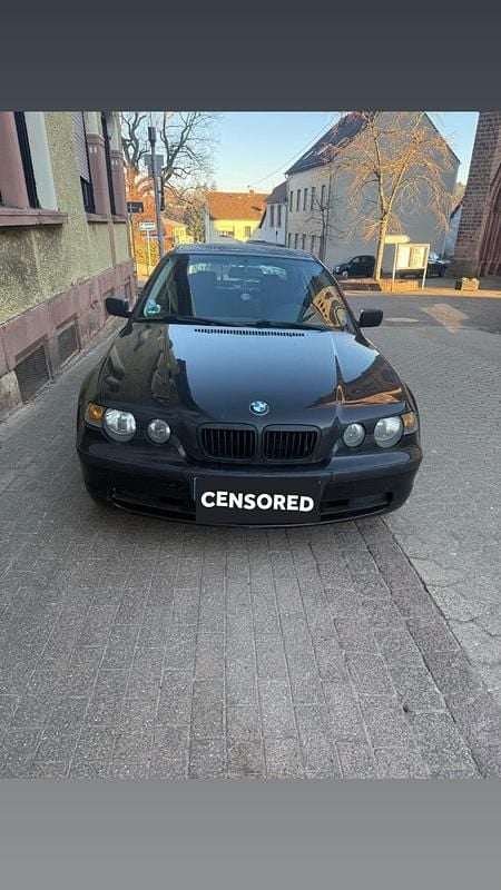 Gebraucht BMW 316 116 PS (85 kW) 2002 Schwarz Coupé