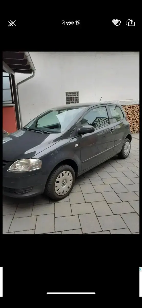 Gebraucht VW Fox 55 PS (40 kW) 2008 Grau Kleinwagen