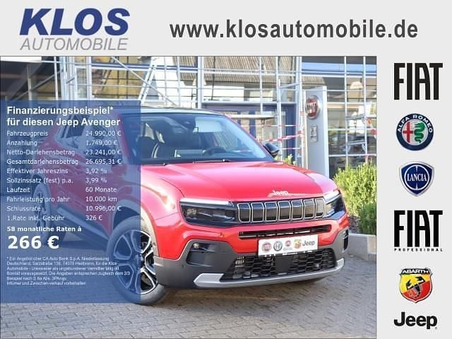 Rot Neu 2024 Jeep Avenger Summit SUV | 24.990 € (Fairer Preis) - Bild 1/4