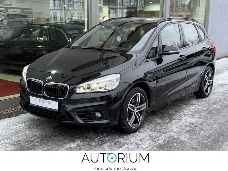 Gebraucht BMW 220 Active Tourer Sport Line 190 PS (139 kW) 2017 Schwarz Van / Kleinbus