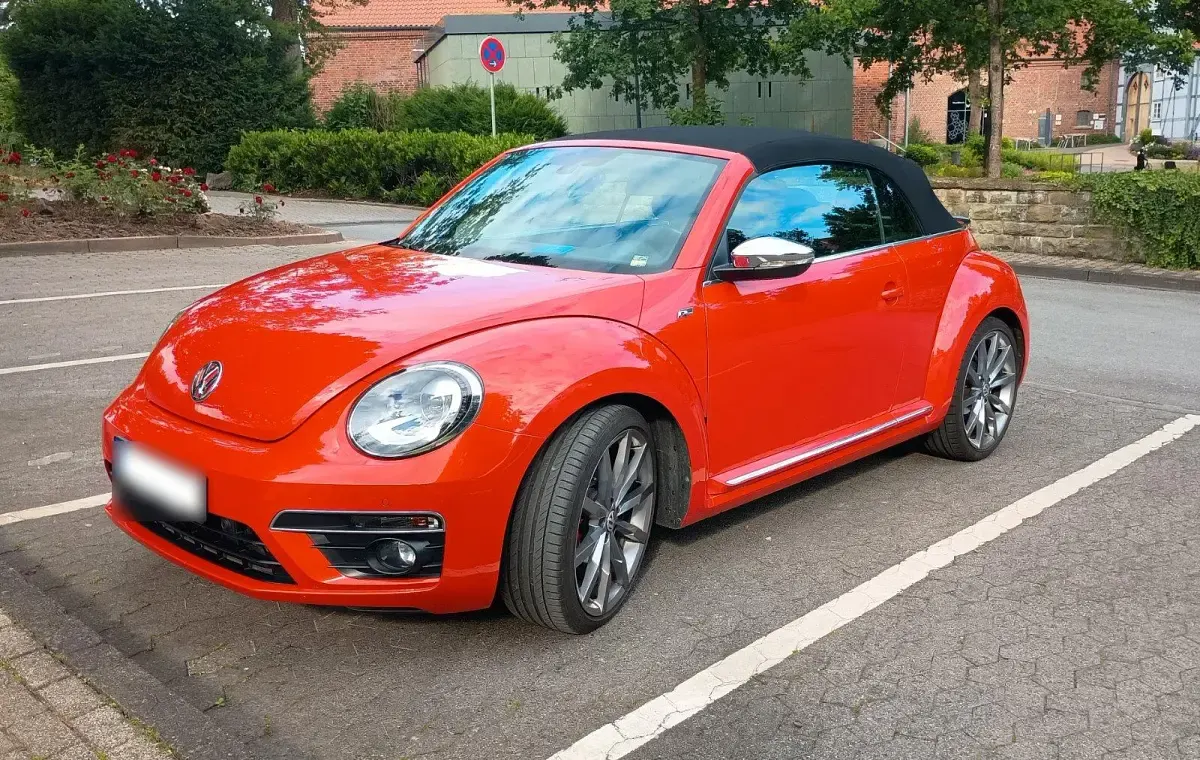 Gebraucht VW Beetle Cabriolet R-line 220 PS (161 kW) 2016 Orange Cabrio