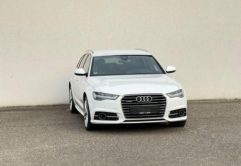 Weiß Gebraucht 2016 Audi A6 S-line plus Kombi | 16.499 € (Fairer Preis) - Bild 1/4