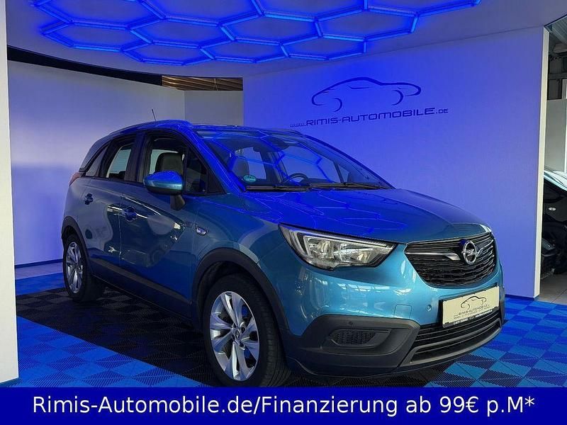 Blau Gebraucht 2017 Opel Crossland Edition SUV | 9.899 € (Fairer Preis) - Bild 1/4